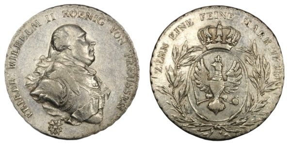PRUSSIA, Friedrich Wilhelm II, 1786-1797 Ξένα νομίσματα